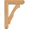 Ekena Millwork Balboa Craftsman Smooth Bracket w/ Offset Brace, Western Red Cedar, 7 1/2"W x 28"D x 40"H BKT0806X28X40BOA04SWR - alternate 4